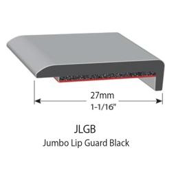RUBBER EXTRUSIONS - JUMBO LIP GUARD - 27mm