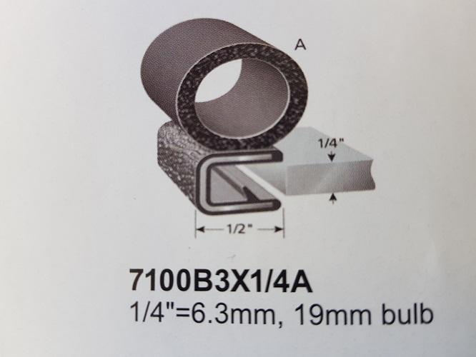 PINCHWELD BLACK SIDE BULB 19mm