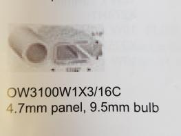 PINCHWELD WHITE TOP BULB 9.5mm