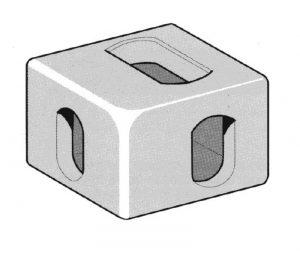 COORNER CASTING UPPER - L/H REAR - R/H FRONT