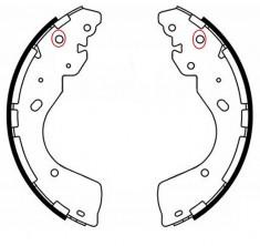BRAKE SHOE REAR NISSAN NAVARA D40 05-