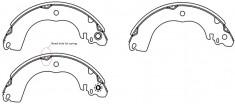 BRAKE SHOE NISSAN MITSUBISHI 