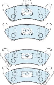 DISC BRAKE PADS 