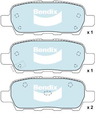 DISC BRAKE PADS NISSAN 