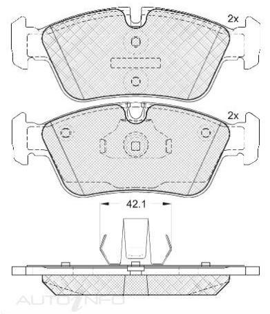 DISC BRAKE PADS 