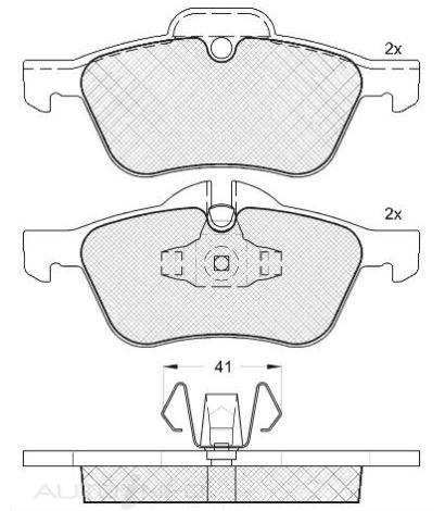 DISC BRAKE PADS 