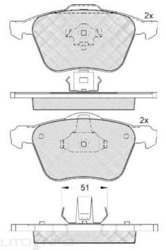 DISC BRAKE PADS 