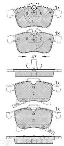 DISC BRAKE PADS 