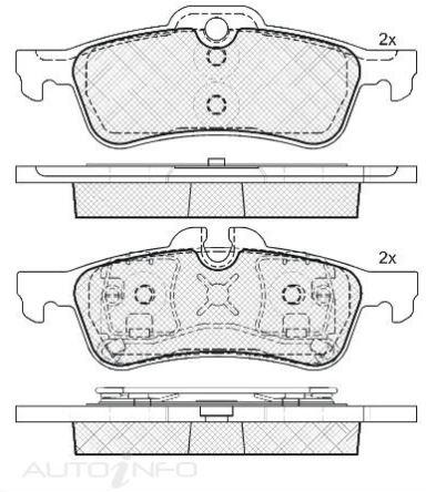DISC BRAKE PADS 