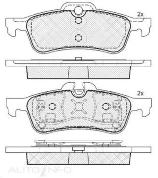 DISC BRAKE PADS 