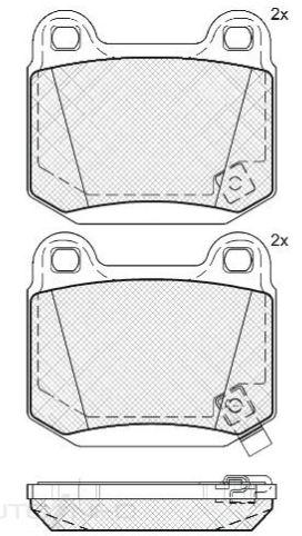 DISC BRAKE PADS 
