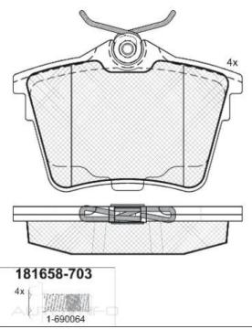 DISC BRAKE PADS 