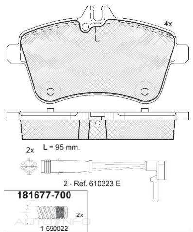 DISC BRAKE PADS 