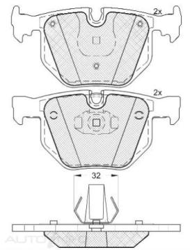 DISC BRAKE PADS 