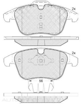 DISC BRAKE PADS 