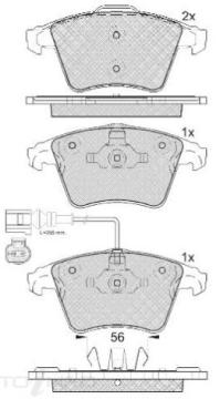 DISC BRAKE PADS 