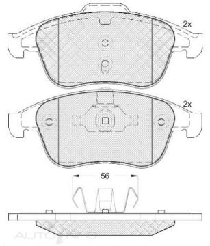 DISC BRAKE PADS 
