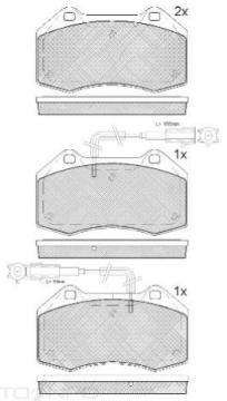 DISC BRAKE PADS 