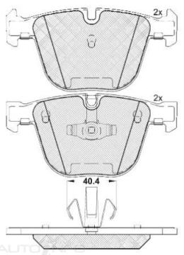 DISC BRAKE PADS 
