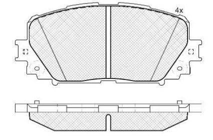 DISC BRAKE PADS 