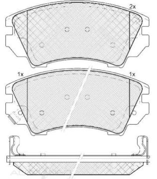 DISC BRAKE PADS 