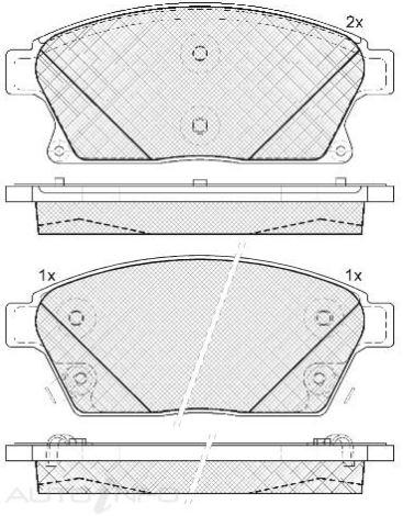 DISC BRAKE PADS 