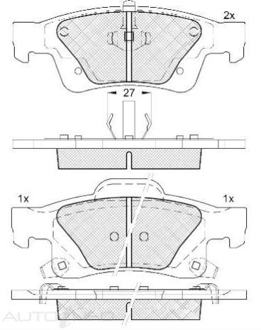 DISC BRAKE PADS 