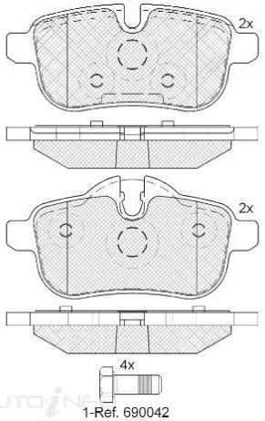 DISC BRAKE PADS 