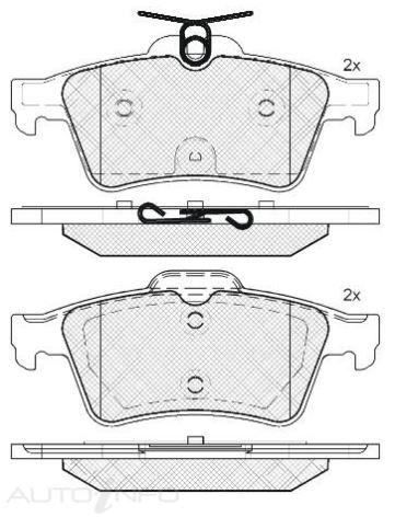 DISC BRAKE PADS 