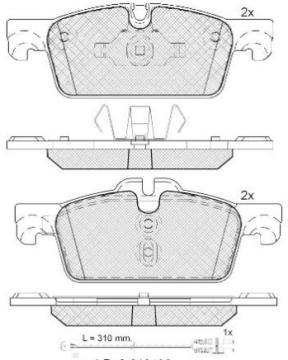 DISC BRAKE PADS 