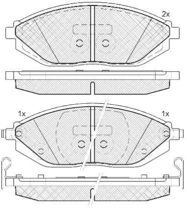 DISC BRAKE PADS 