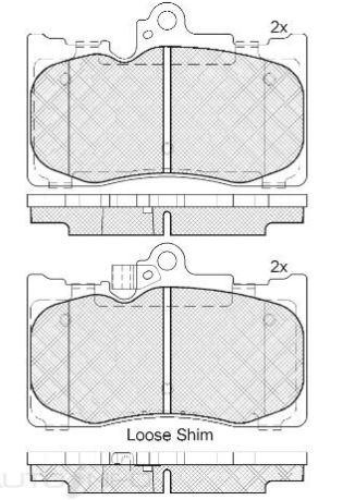 DISC BRAKE PADS 