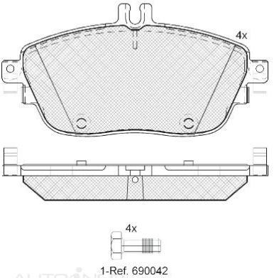 DISC BRAKE PADS 