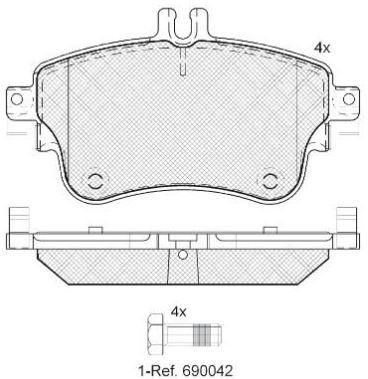 DISC BRAKE PADS 