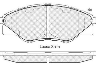 DISC BRAKE PADS 