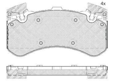 DISC BRAKE PADS 