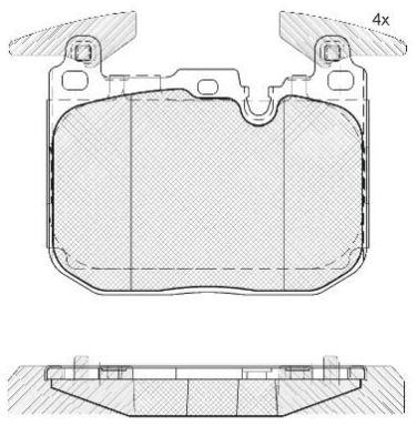DISC BRAKE PADS 