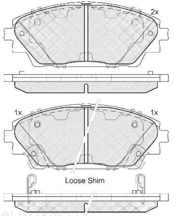 DISC BRAKE PADS 