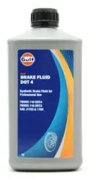 GULF BRAKE FLUID D0T-4