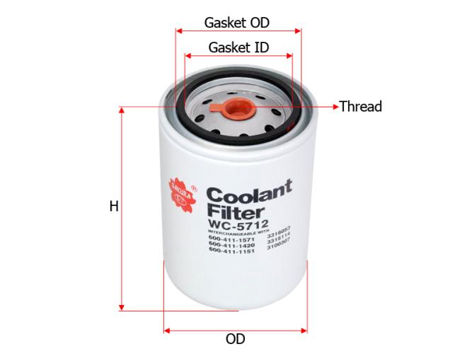 COOLANT FILTER