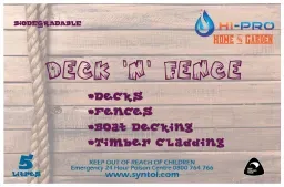 HI-PRO DECK 'N' FENCE