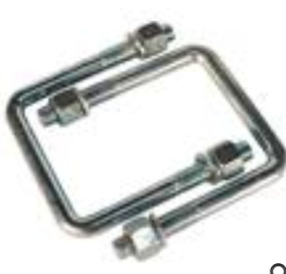 3" x 2" U BOLT