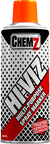 CHEMZ HI-VIZ ORANGE MARKER SPRAY