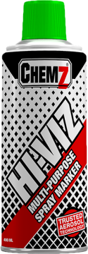CHEMZ HI-VIZ GREEN MARKER SPRAY