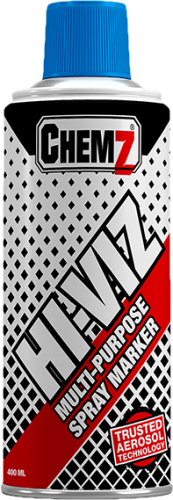 CHEMZ HI-VIZ BLUE MARKER SPRAY