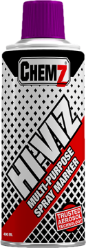 CHEMZ HI-VIZ PURPLE MARKER SPRAY