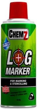 CHEMZ RED LOG SPRAY MARKER 