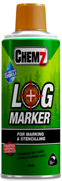 CHEMZ ORANGE LOG SPRAY MARKER