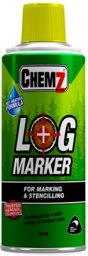 CHEMZ YELLOW LOG SPRAY MARKER