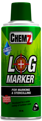 CHEMZ GREEN LOG SPRAY MARKER